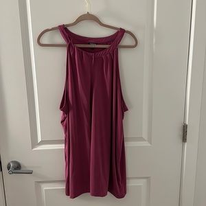 Torrid high neck pink top